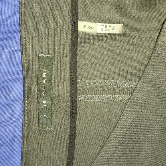 Elie Tahari Crop Trousers Sz 4 - Picture 10 of 12
